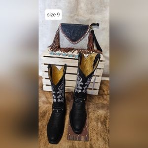 RODEO BOOTS 100% HAND MADE NEW WE MADE BOOTS
